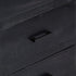 Rustika Rowe -  Sideboard Black 147x40x80 cm Solid Mango Wood